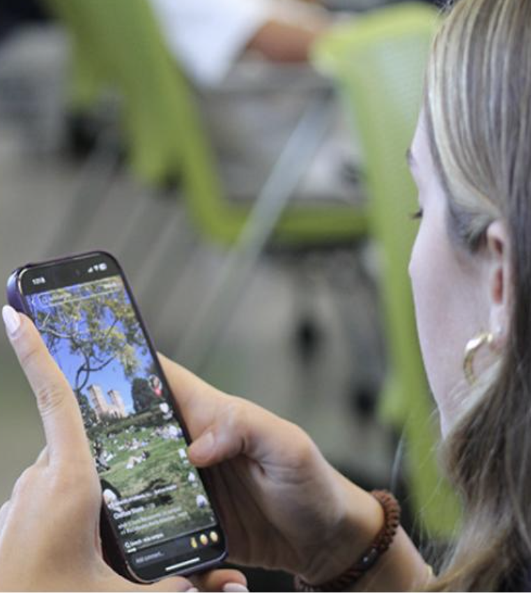 Scrolling to college success